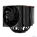 Кулер для процессора/ PCCooler RZ620 BK (260W, 4-pin PWM, 157.5mm, Al/Cu, 6x6mm, 1x120mm, 86.73CFM, 32dBA, 2200RPM, S: 1851/1700/1200/115X, AM5/AM4, b