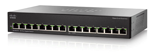 Коммутатор [SG110-16-EU] Cisco SB SG110-16 16-Port Gigabit Switch