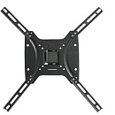 Kromax OPTIMA-402 black {Кронштейн для LED/LCD телевизоров 15"-55", max 25 кг, настенный, 3 ст свободы, наклон +5°-12°, поворот ±30°, от стены 68.5 мм