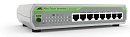 Коммутатор Allied Telesis 8-port 10/100TX unmanaged switch with internal PSU, EU Power Cord