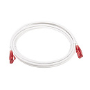 Кабельная сборка Hyperline PC-LPM-UTP-RJ45-RJ45-C5e-2M-LSZH-WH Патч-корд U/UTP, Cat.5e (100% Fluke Component Tested), LSZH, 2м, белый