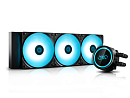 DEEPCOOL GAMMAXX L360 RGB V2 LGA20XX/LGA1366/LGA115X/AM4/AM3/+/AM2/+/FM2/+/FM1 (6шт/кор,TDP 250W, RGB Lighting, Anti-Leak edition, PWM, TRIPLE FAN) RE