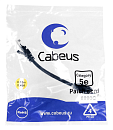 Патч-корд U/UTP, категория 5е, 2xRJ45/8p8c, неэк., черный, LSZH, 0.15м Cabeus PC-UTP-RJ45-Cat.5e-0.15m-BK-LSZH Патч-корд U/UTP, категория 5е, 2xRJ45/8