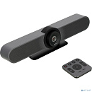 960-001102 Logitech MeetUp ConferenceCam [Ultra HD 4K, 2160p/30fps, пульт ДУ, интегрированная аудиосистема, USB-кабель 5м, в комплекте крепление и фур