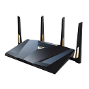 роутер ASUS RT-BE88U//802.11 a/b/g/n/ac/ax/be, 2,4 + 5 gGz, black