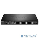 D-Link DXS-3400-24TC/A1ASI PROJ Управляемый L2+ стекируемый коммутатор с 20 портами 10GBase-T и 4 комбо-портами 10GBase-T/SFP+