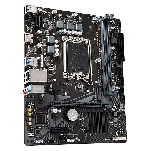 Материнская плата Gigabyte H610M K DDR4, RTL Socket 1700, Intel®H610, 2xDDR4-3200, HDMI, 1xPCI-Ex16, 1xPCI-Ex1, 2xSATA3, 1xM.2, 8Ch Audio, GLan, (4+2)