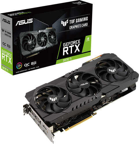 Видеокарта/ TUF-RTX3070TI-O8G-GAMING