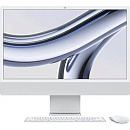 Apple iMac 24 2023 [Z19E000Y4] (КЛАВ.РУС.ГРАВ.) Silver 24" Retina 4.5K {Apple M3 8C CPU 10C GPU/16GB/512GB SSD/Ethernet(RJ-45)/без переходника на EU а