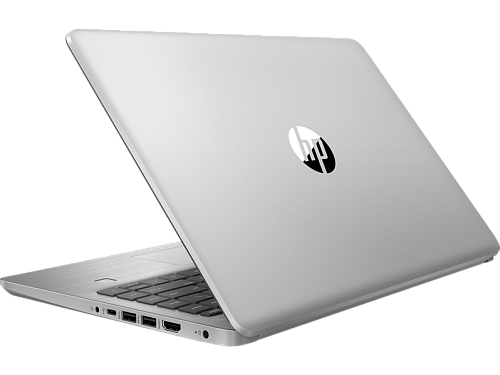 Ноутбук HP 340S G7 Core i5-1035G1 1.0GHz,14" FHD (1920x1080) AG Narrow Bezel,8Gb DDR4(1),256Gb SSD,41Wh LL,FPR,1.5kg,1y,Silver,Dos