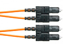 Патч-корд Panduit F923LSNSNSNM005 2x9/125 OS1/OS2 SC дуплекс-SC дуплекс 5м LSZH оранжевый