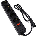 5bites SP5B-110U Сетевой удлинитель SP5B-110U 5S / 3*0.75MM2 / 1M / BLACK