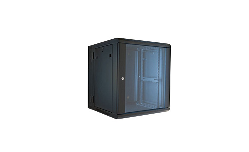 [RE12RU-SHOW] Настенный шкаф Wize Pro RE12RU-SHOW 19", высота 12U, габариты 635х600х550 мм, вентиляция, крепится к стене, макс. вес нагрузки 59 кг, ст