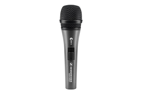 Микрофон [004514] Sennheiser [E 835-S] динамический вокальный микрофон, кардиоида, бесшумный выключатель ON/OFF, 40 - 16000 Гц;