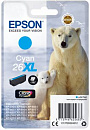 Картридж струйный Epson T2632 C13T26324012 голубой (700стр.) (8.7мл) для Epson XP-600/700/800