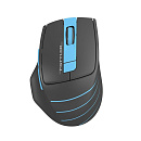 Мышь A4Tech Fstyler FG30S серый/синий оптическая (2000dpi) silent беспроводная USB (5but)