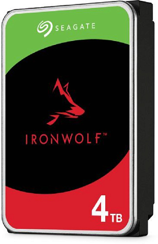 Жесткий диск/ HDD Seagate SATA3 4Tb IronWolf NAS 5400 256Mb 1 year warranty