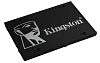 Твердотельный накопитель/ Kingston SSD KC600, 512GB, 2.5" 7mm, SATA3, 3D TLC, R/W 550/520MB/s, IOPs 90 000/80 000, DRAM buffer 512MB, TBW 300, DWPD