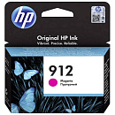 Картридж струйный HP 912 3YL78AE пурпурный (315стр.) для HP OfficeJet 801x/802x