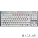 920-010117 Logitech Клавиатура G915 TKL WHITE {механическая, белый, беспроводная/проводная, RGB LIGHTSYNC, USB, Bluetooth, радиоканал}