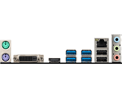 MSI A320M-A PRO 2xDDR4-2400, 1xPCI-Ex16x, 1xPCI-Ex, DVI-D+HDMI, 4xSATA3(RAID 0/1/10), 8 Ch Audio, GLan, (2+4)xUSB2.0, (4+2)xUSB3.1, 2xPS/2, mATX