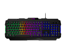 клавиатура проводная Keyboard MSI FORGE GK100, Wired, RGB lighting, Anti-ghosting Capability, Black