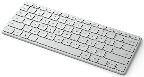 Microsoft Bluetooth Designer compact keyboard, Monza Grey
