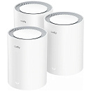 Маршрутизатор CUDY BE3600 Wi-Fi 7 Mesh Solution Gigabit Dual Band 3-Pack, Chipset Broadcom, 802.11be/ax/ac/a/b/g/n, 2882Mbps at 5GHz + 688Mbps at 2.4G