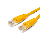 Filum FL-U5-0.5M-Y Кабель патч-корд, U/UTP 5e cat. 0.5м, 26AWG(7x0.16 мм), омедненный алюминий (CCA), PVC, жёлтый