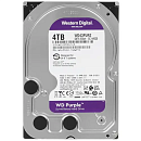 Жесткий диск/ HDD WD SATA3 4TB Purple Surveillancer 5400 RPM 256Mb 1 year warranty