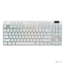 Клавиатура/ Logitech Gaming Keyboard G PRO X TKL LIGHTSPEED Mechanical - WHITE - TACTILE