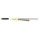 Hyperline FO-DT-IN/OUT-50-8-LSZH-BK Кабель волоконно-оптический 50/125 (OM2) многомодовый, 8 волокон, плотное буферное покрытие (tight buffer), внутре