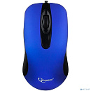 Gembird MOP-400-B dark blue USB, 1000DPI, бесшумный клик