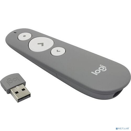 910-006520 Logitech Laser Presenter R500s Mid Grey