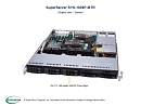 Серверная платформа SUPERMICRO 1U SATA SYS-1029P-MTR