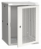 Шкаф коммутационный ITK Linea W (LWR3-12U66-PF) настенный 12U 600x600мм пер.дв.перфор. 90кг серый 500мм 200град. 635мм IP00 IK10 сталь