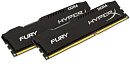 Модуль памяти KINGSTON Fury Gaming DDR4 Общий объём памяти 32Гб Module capacity 16Гб Количество 2 2666 МГц Множитель частоты шины 16 1.2 В черный HX42