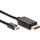 VCOM CG682-1.8M Кабель-переходник Mini DisplayPort M -> Display Port M 4K*60 Hz 1,8м VCOM <CG682-1.8M>[4895182211117]