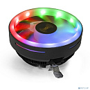 Exegate EX286157RUS Кулер ExeGate Dark Magic EE126R-PWM.RGB (Al black coating, 775/1150/1151/1155/1156/1200/1700/A­M2/AM2+/AM3/AM3+/AM4/FM1/FM2/754/93