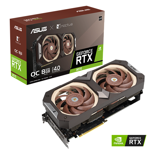 Видеокарта RTX3070-O8G-NOCTUA