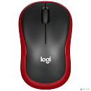 Мышь Logitech Wireless M185 <USB, Red, Retail> 910-002237