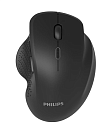 Аксессуары Philips Беспроводная Мышь SPK7624, 2,4 GHz, Bluetooth 3.0/5.0, 6 кноп., 800-1600dpi, Чёрный (б/у, следы эксплуатации)