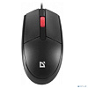 Defender Delta MM-523 { Проводная оптическая мышь,черн,3D,бесшумная,1,8м } [52523]