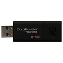 Kingston USB Drive 64GB DataTraveler DT100G3/64Gb {USB3.0}