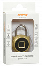 Умный замок Digma SmartLock R1 навесной разбл.отпеч.паль. 100mAh золотистый (SLR1)
