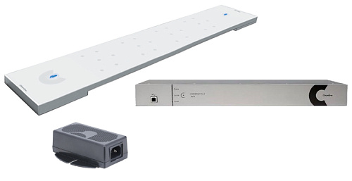 КОМПЛЕКТ ClearOne [CONVERGE Pro 2 48T + Beamforming Mic Array 2x2 + BPoE x 2] аудиопроцессор с двумя микрофонными массивами и двумя PoE инжекторами. С