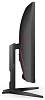 31,5" AOC C32G2AE Curved 1920x1080 165Гц VA WLED 16:9 1ms D-Sub 2*HDMI DP 3000:1 80M:1 178/178 250cd 2*Speakers5W HAS Swivel Pivot Tilt Black/Red