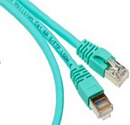 Патч-корд Corning CCAEIA-DQ002-A050-C0 вилка RJ-45-вилка RJ-45 кат.6 5м аквамарин LSZH