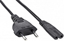 Кабель Premier 5-180 IEC C7 (2-pin) Евровилка 1.8м (5-180(0.75) 1.8) черный (Bulk)