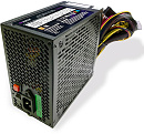 блок питания для ПК 700 Ватт/ PSU HIPER HPB-700RGB (ATX 2.31, 700W, ActivePFC, RGB 140mm fan, Black) 85+, BOX